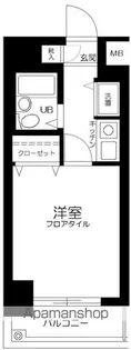 アドリーム千駄木【9階】の間取り