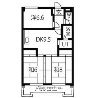 第一山田ビル【2階】の間取り