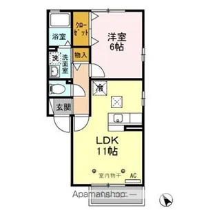 フォレスト・コート BC【1階】の間取り