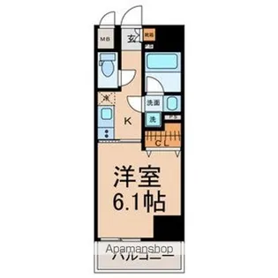 プレミアム黒川【7階】の間取り