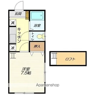 クレールⅠ【202号室】の間取り