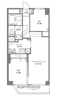 カスタリア浅草橋【2階】の間取り