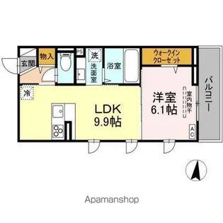 ハイグレース相生【2階】の間取り