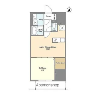 スコレサイト池袋【5階】の間取り