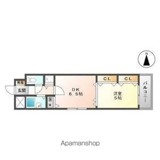 エスポワール・シャトレ【101号室】の間取り