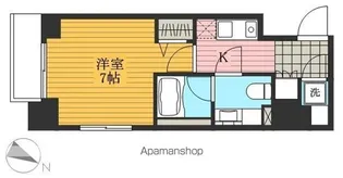 エクセルシオール押上【2階】の間取り