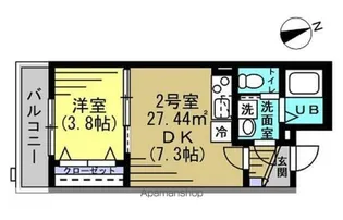 SK八潮【3階】の間取り