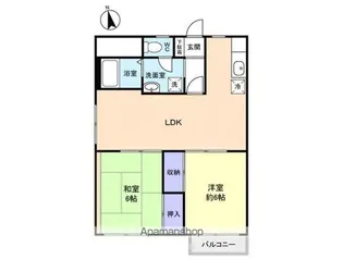 メインストリート【2階】の間取り