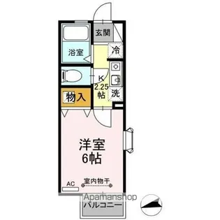 シンフォニー【1階】の間取り