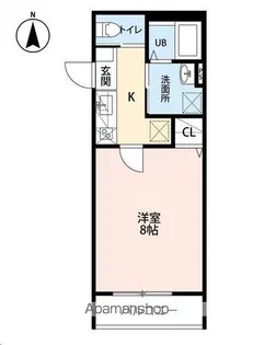 シャルム桜ヶ丘【3階】の間取り