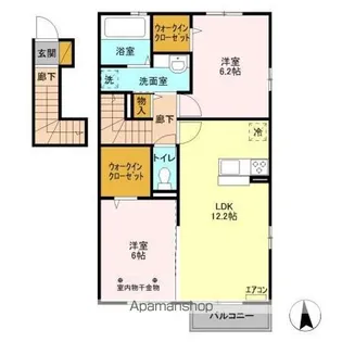 セントラル【2階】の間取り