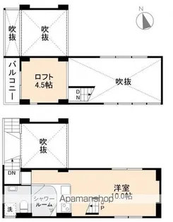 TーCOURT【3号室】の間取り