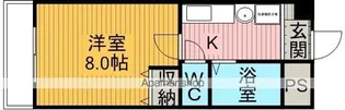 CROWNHILLS【4階】の間取り