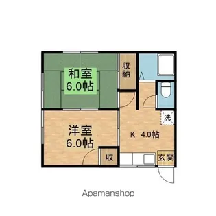 桜栄荘【102号室】の間取り