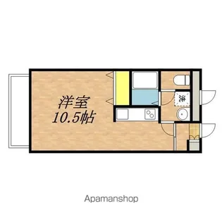 マンション仁木【403号室】の間取り