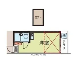 クロノス松ノ木【103号室】の間取り