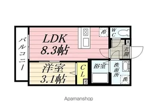 VOGUE【1階】の間取り