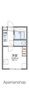 レオパレス華みずきⅡ【2階】の間取り