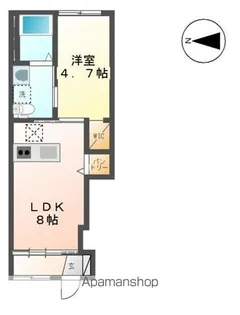 アヴァンス【1階】の間取り