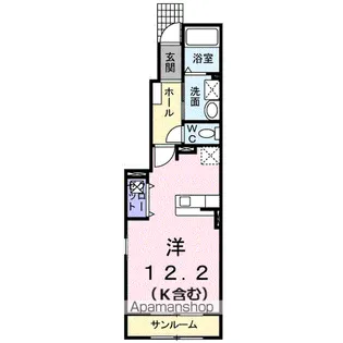 サイモン EIGHT【1階】の間取り