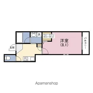 チリワクハウス【1階】の間取り