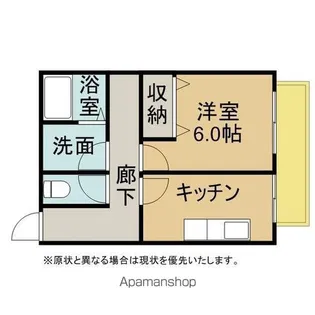 KTハイツ【301号室】の間取り