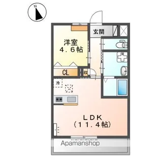 NOVEMBRE令和【1階】の間取り