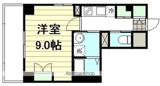 テラス仙台駅東口【301号室】の間取り