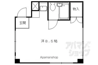 AVANZARE北花山【301号室】の間取り