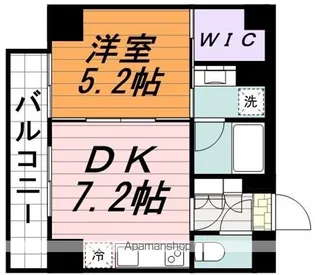 パークハビオ飯田橋【9階】の間取り