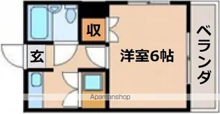 BAUHAUS千田町2【4階】の間取り