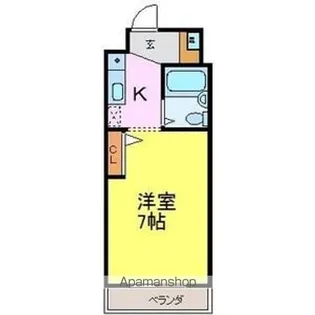 プリシード【4階】の間取り