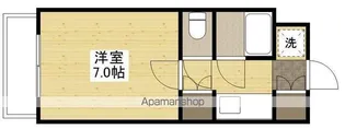 新庄パークビル【2階】の間取り