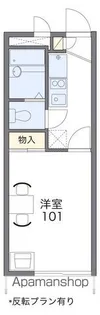 レオパレスコスモ【1階】の間取り