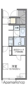 レオネクストデュオ大橋【1階】の間取り