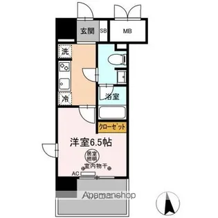 エクルベージュ【3階】の間取り