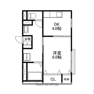 メゾンレトワール【105号室】の間取り
