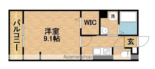 ANFANG神田【3階】の間取り
