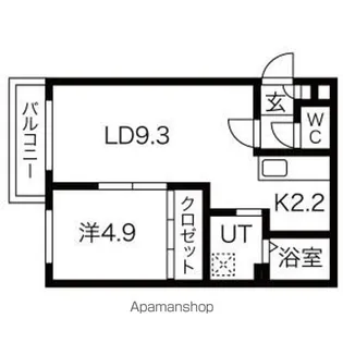 gran feliz【3階】の間取り
