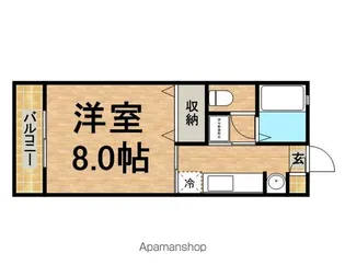 サンホワイトエトワール【3階】の間取り