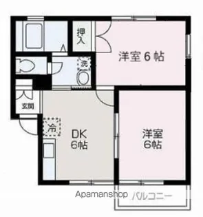 サンピア・コミネ【202号室】の間取り