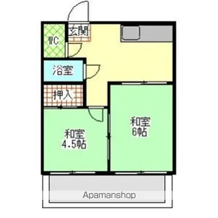 TZ住宅赤見【3階】の間取り