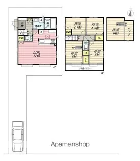 東京都練馬区大泉町3丁目【一戸建】の間取り