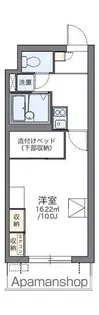 レオパレスパルコートF【2階】の間取り