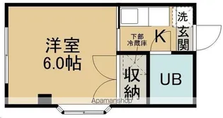 アーバンハイツ向山【201号室】の間取り