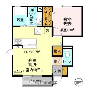 アーバンスクエア【1階】の間取り