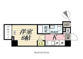 LOG鶴見【2階】の間取り