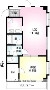 千葉県千葉市中央区蘇我3丁目【マンション】の間取り