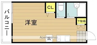シャンテ新和【2階】の間取り
