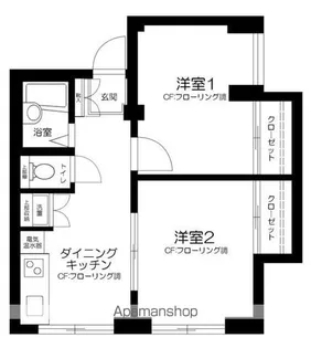 カーサマキ【3階】の間取り